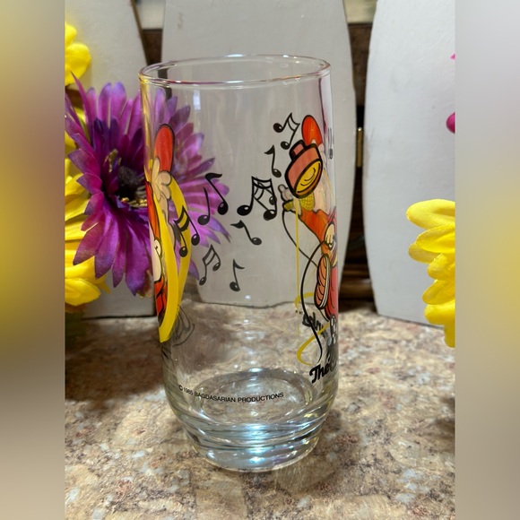 1985 Hardee’s Promo ~ Alvin and The Chipmunks Collectible Tumbler Glass~Vintage - Picture 4 of 9